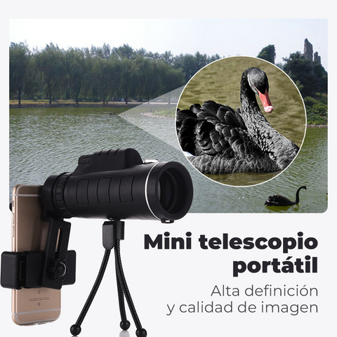 🌕 Telescopio Estelar™ – Mira la luna como nunca antes